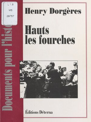 cover image of Haut les fourches